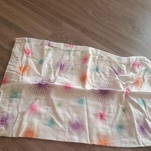 Vibrant Starburst Patterned Fabric